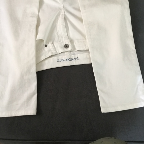 Lands End white Jeans - Picture 5 of 10